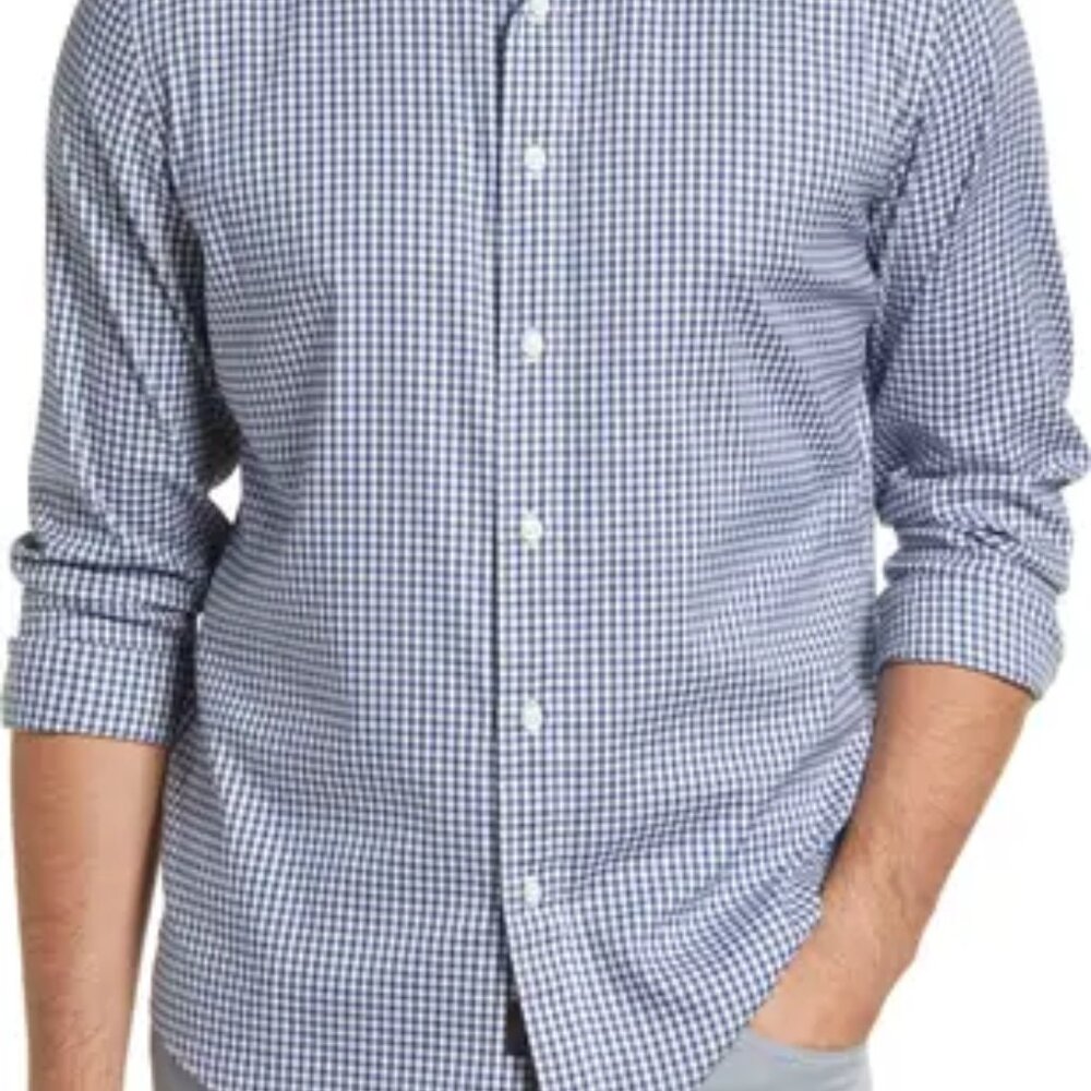 Faherty The Movement Gingham Shirt - XXL